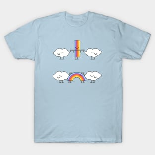 How are rainbows made? T-Shirt